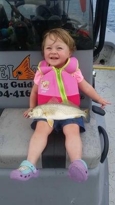 My daughter's 1st fish!