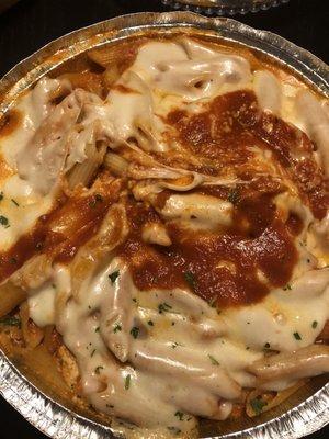 Baked Ziti and plenty of it !