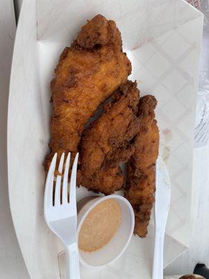 Chicken tenders - cooked and seasoned to perfection