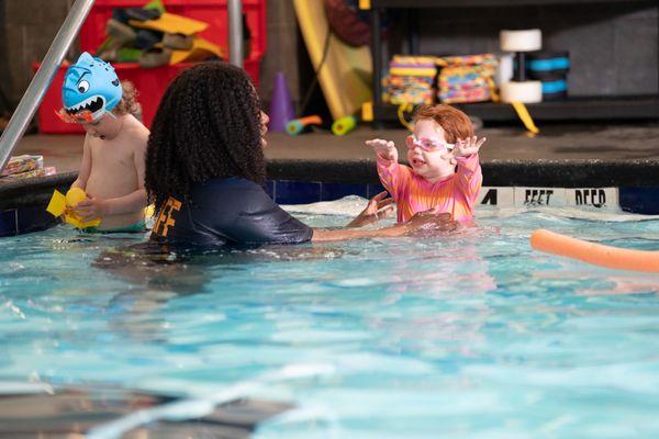 Every child gets personal instruction in our safe, indoor heated pool.