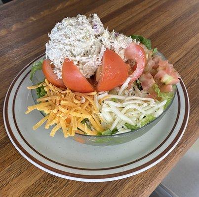 Stuffed Tomato with Tuna Salad