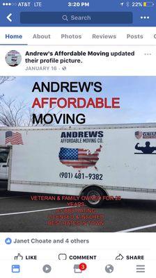 Andrew's Affordable Moving