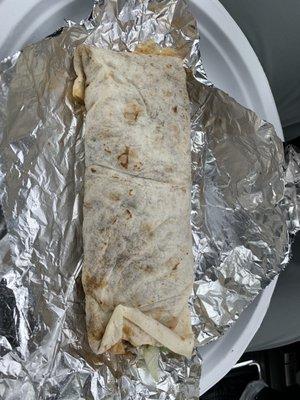 Beef cheek burrito