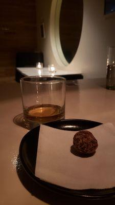 Scotch and truffle pairing