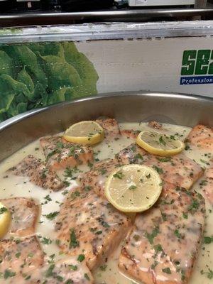 Buttered Lemon sauced Salmon! Catering available!