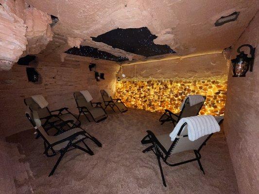 Himalayan salt cave