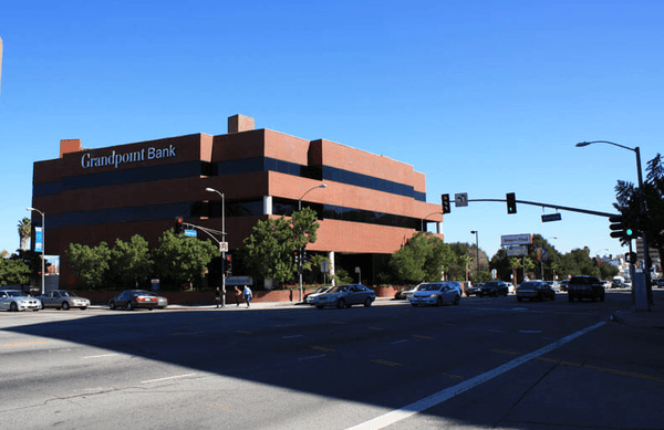 Our building on the corner of Ventura blvd. and Balboa blvd. Entrance to the garage in on Balboa Blvd.