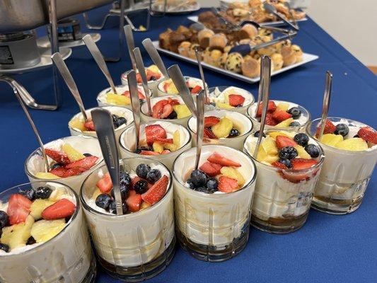 Greek Yogurt Parfaits | Breakfast Catering