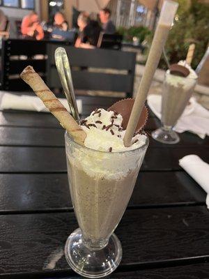 Mud slide milkshake