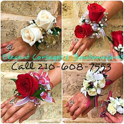 Corsage and boutonnières for Prom