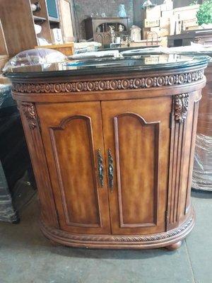 Decorative ornate sink vanity