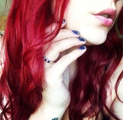 From brown to Ariel red with Lala.