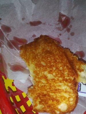 My yummy fried "toast".