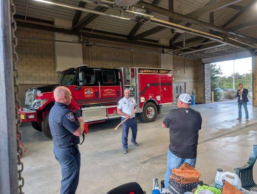 Axe and Helmet retirement celebration for my friend Batallion Commander Matt Caward with the Bernalillio County Fire Departme...