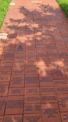 Dedicatory Bricks  08-17-2022