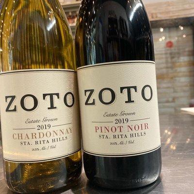 Zoto wine from Sta. Rita hills