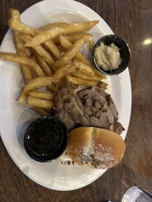 Buffalo's Famous Beef on Weck Sandwich