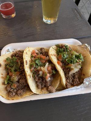 Steak tacos