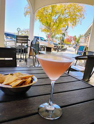 Watermelon ginger martini-awesome!