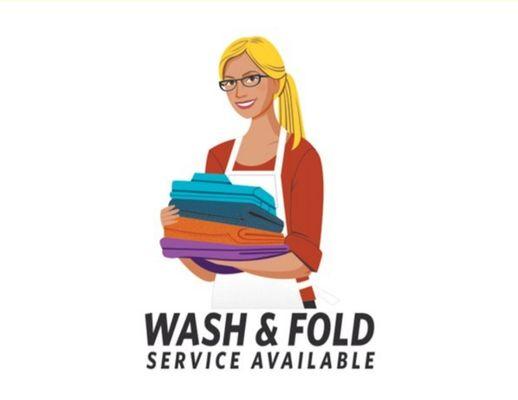 We provide wash and fold service for only .99 cents pound(15 pounds minimum)