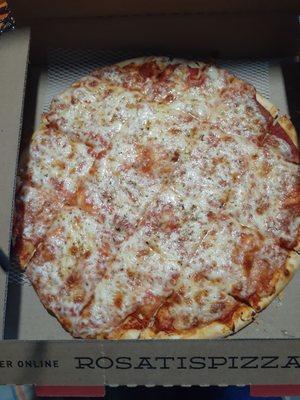 Promo coupon- thin cheese pizza- 10/31/21