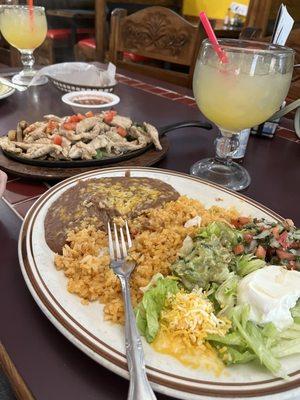 Shrimp Chicken Fajitas