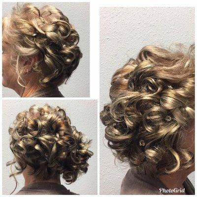 Formal style by Stylist Kelly at the Dream Team Salon in Sanford fl