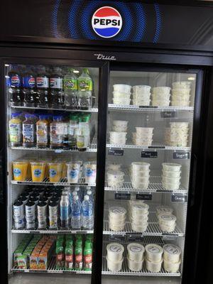 Refrigerated items for sale