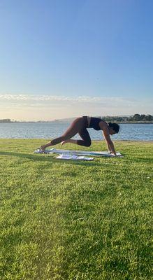 Instructor Danna - Yoga at the Bay class