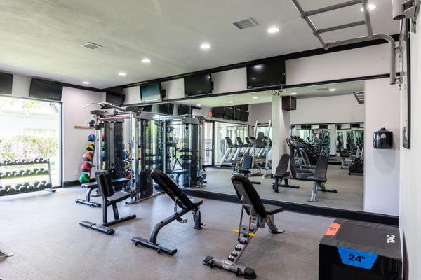 Fitness Center with Free Weights