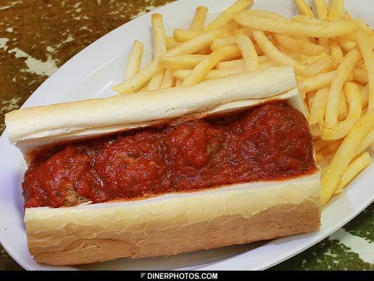 Meatball Sub Sandwich