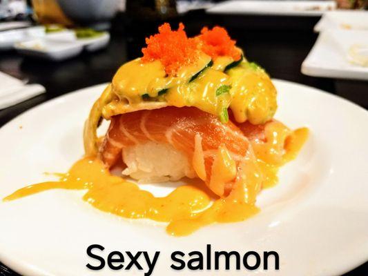 Sexy salmon appetizer