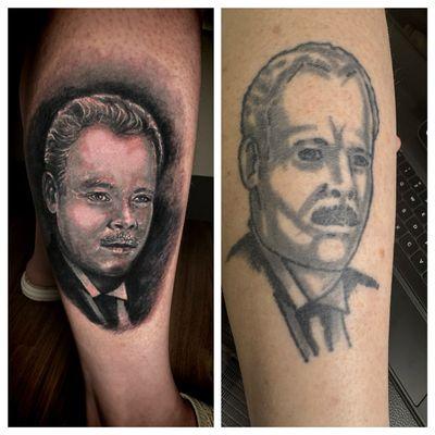 Portrait cover up