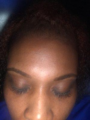 Sarb did an amazing job on my lashes and brows.She has great customer service and very professional. Thank you!