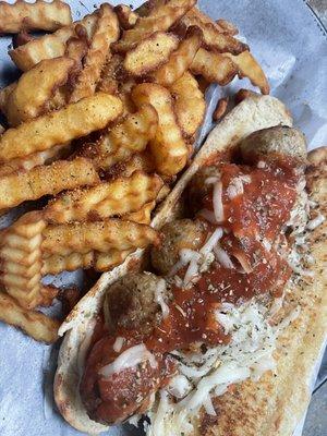 Turkey Meatball sub