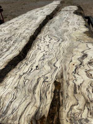 Spalted Hackberry, surfaced and kiln dried