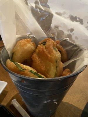 Fried zucchini....delicious!