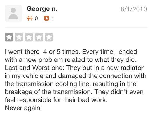 Another hidden Auto Clinic review