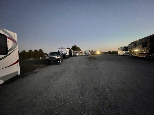 Popular Harvest Host camping place.