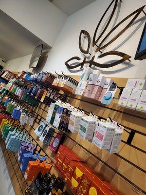 Really nice CBD and Topical sections!  Their staff can answer any kind of crazy question about enjoying their products!