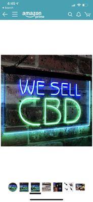 They sell CBD!