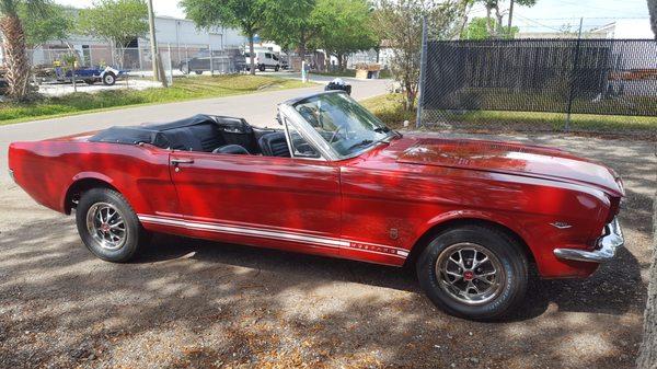 1966 Mustang Convertible, 302, 3 spd trans