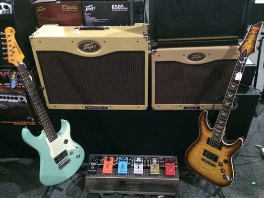 Stage 1 Music carries quality instruments & accessories, like Yamaha & Schecter guitars, MXR pedals and Peavey amps.