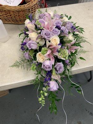 Diana's flowers bride bouquet