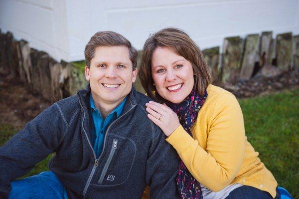 Dr. Clinton Harrell and wife Lora Harrell