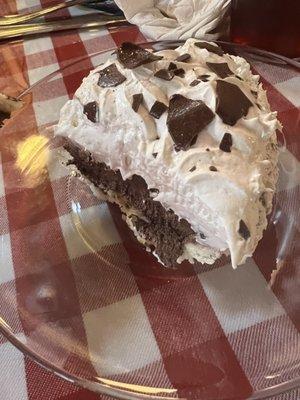 Chocolate cream pie I had was to die for! Sooo delicious!