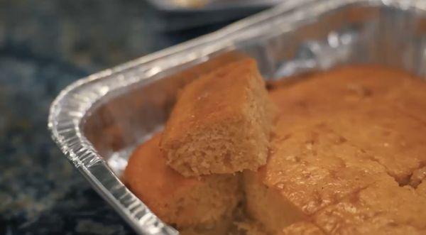 Johnny Bread, a sweet Caribbean style bread with a hint of coconut.