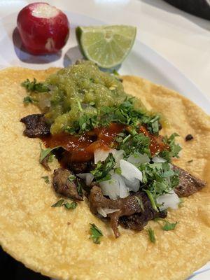 Asada taco