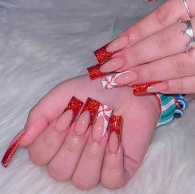 christmas nails art