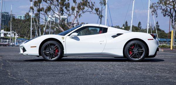 The Ferrari 488 Spider, San Diego shoot.